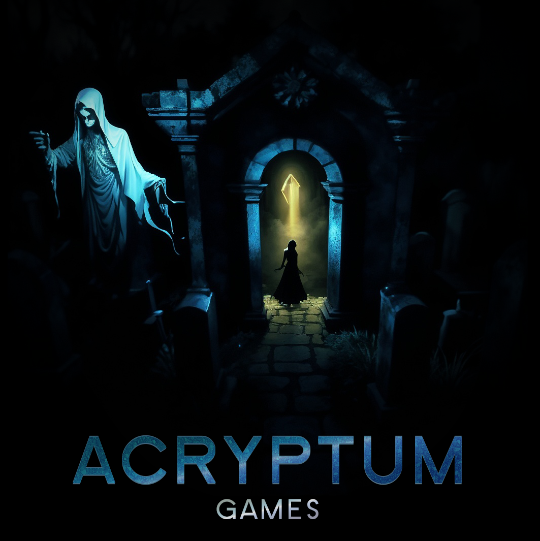 Acryptum Games Logo Black